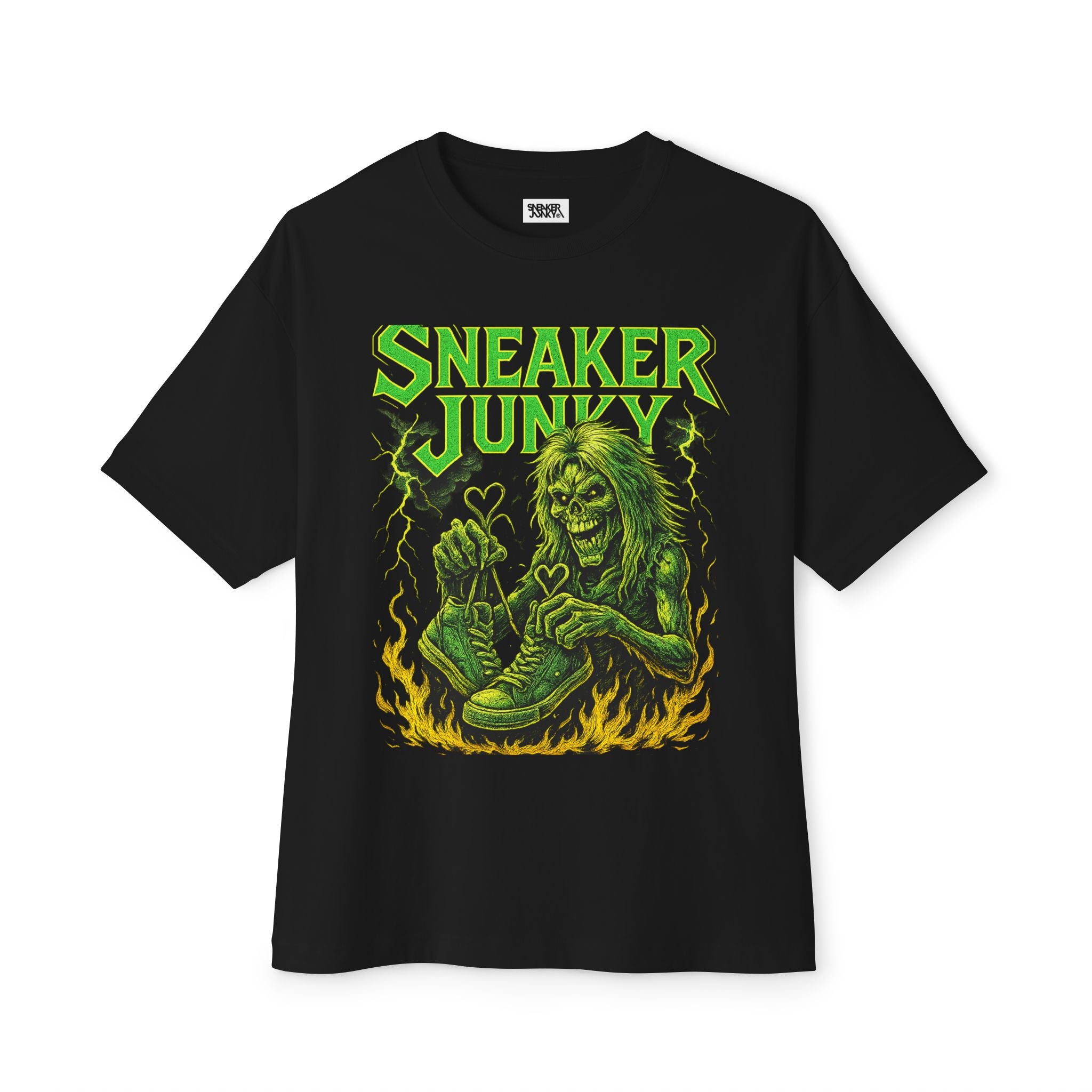 Iron Junky Tee - Black n' Green